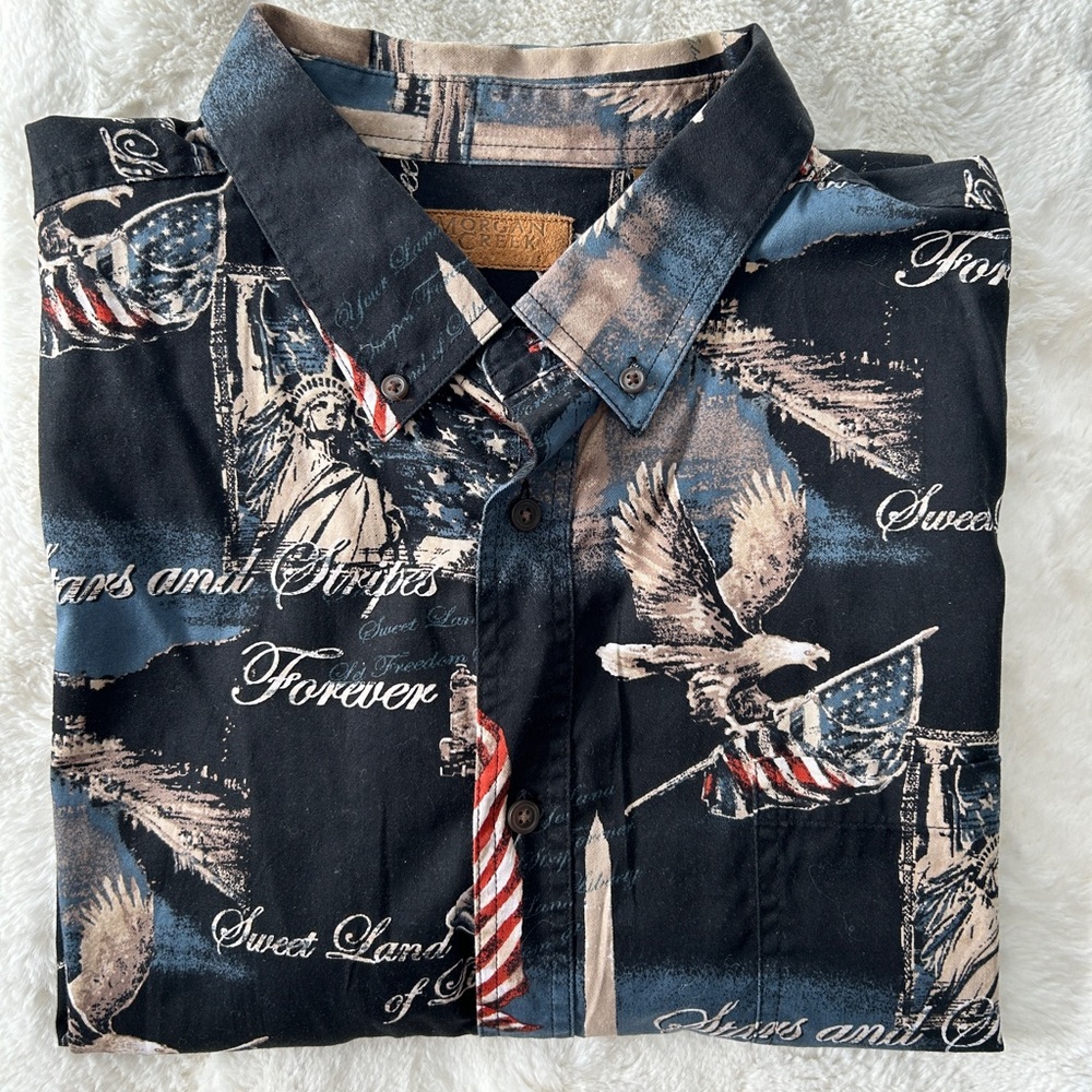 Men’s , XXL , Morgan Creek Outfitters button up shirt